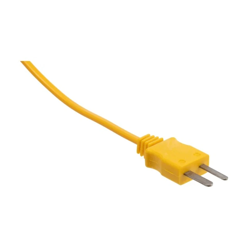 Fluke K General Temperature Probe with 25 mm Diameter Tip, ±1.5 °C Accuracy, 0.5 m Cable, Mini Plug Connector 80PK-11