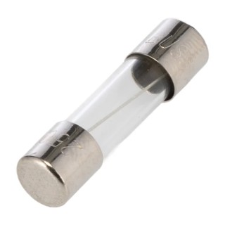 Eaton Cartridge Fuse 10A Current Rating 250V AC Fast Acting Glass Body 6.3 x 25 mm AGX-10