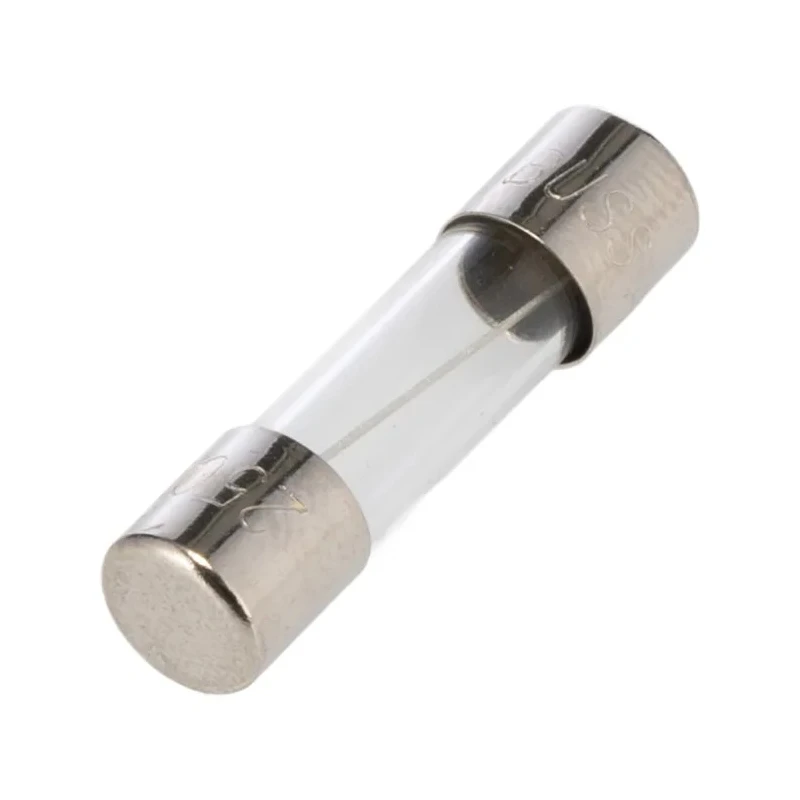 Eaton Cartridge Fuse 10A Current Rating 250V AC Fast Acting Glass Body 6.3 x 25 mm AGX-10