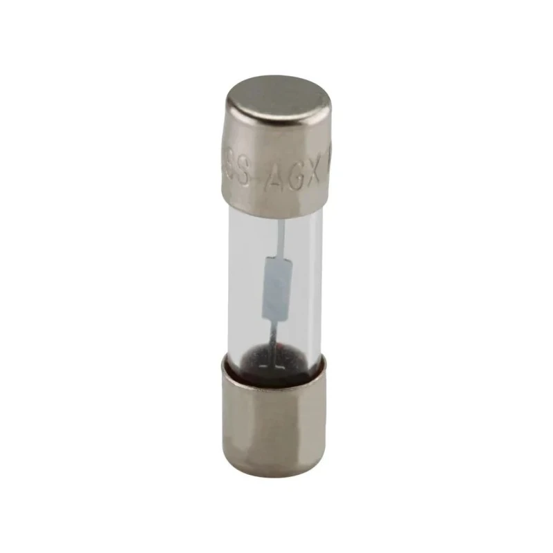Eaton Cartridge Fuse 10A Current Rating 250V AC Fast Acting Glass Body 6.3 x 25 mm AGX-10