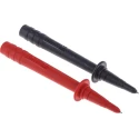 Fluke Lantern Test Probe, 1kV Voltage, 10A Current, Black and Red, Lantern Tip TP74