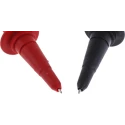 Fluke Lantern Test Probe, 1kV Voltage, 10A Current, Black and Red, Lantern Tip TP74