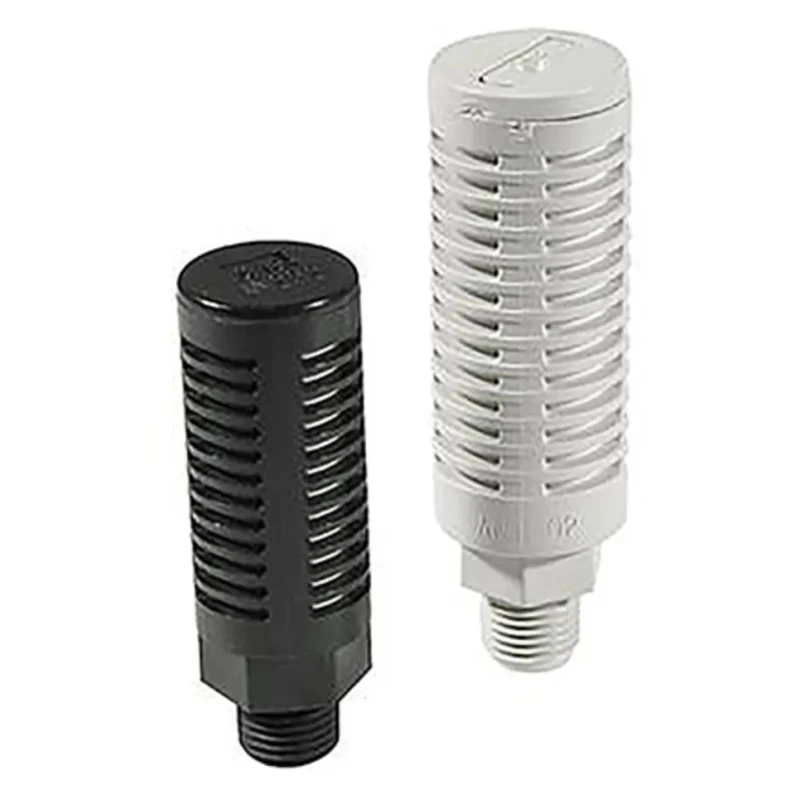 SMC Resin Pneumatic Silencer 1 Mpa Maximum Operating Pressure Threaded Metric Connection Size M5 AN Series AN05-M5