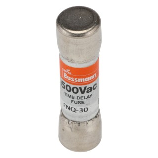 Eaton Fibreglass Cartridge Fuse 30A Time Delay, 10 x 38 mm, 500V AC FNQ-30