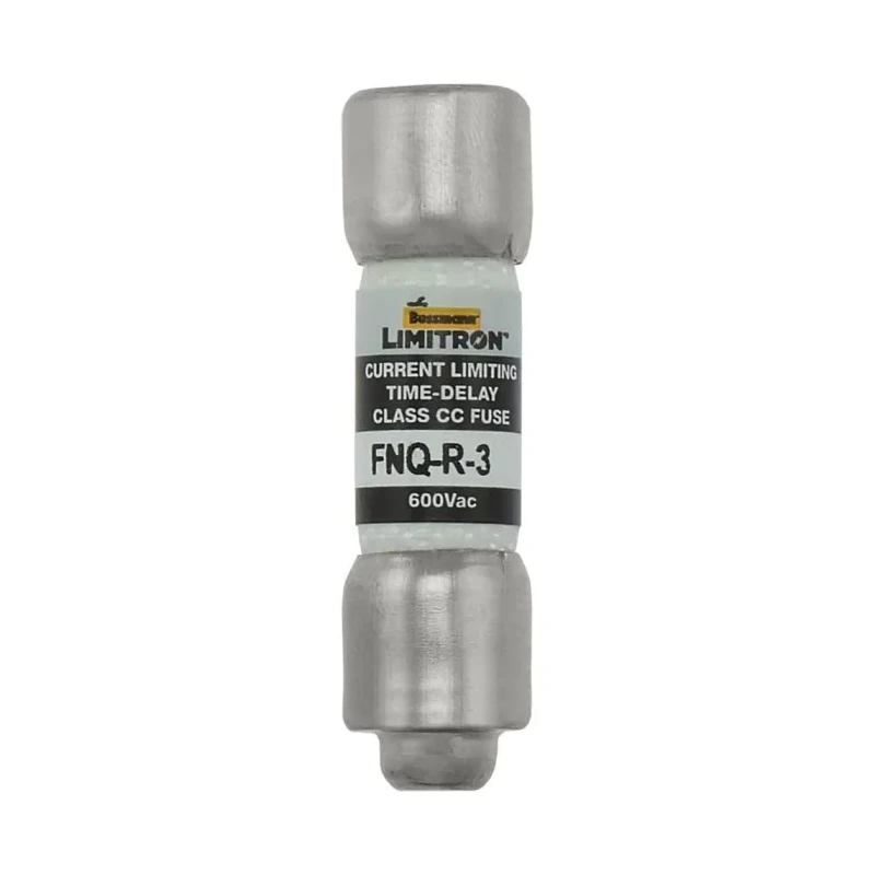 Eaton 3A T Melamine Cartridge Fuse 10 x 38 mm, 600V AC, Time Delay FNQ-R-3