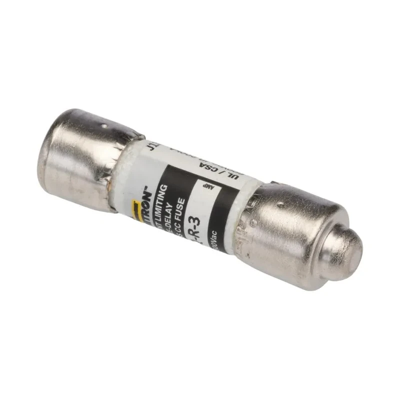 Eaton 3A T Melamine Cartridge Fuse 10 x 38 mm, 600V AC, Time Delay FNQ-R-3