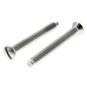 RS PRO Slot Raised Countersunk Steel Machine Screw M3.5 Thread, 35 mm Length 850-7464