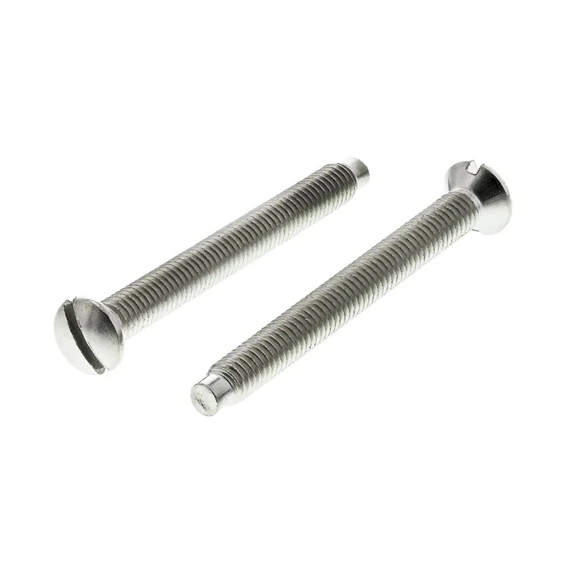 RS PRO Slot Raised Countersunk Steel Machine Screw M3.5 Thread, 35 mm Length 850-7464