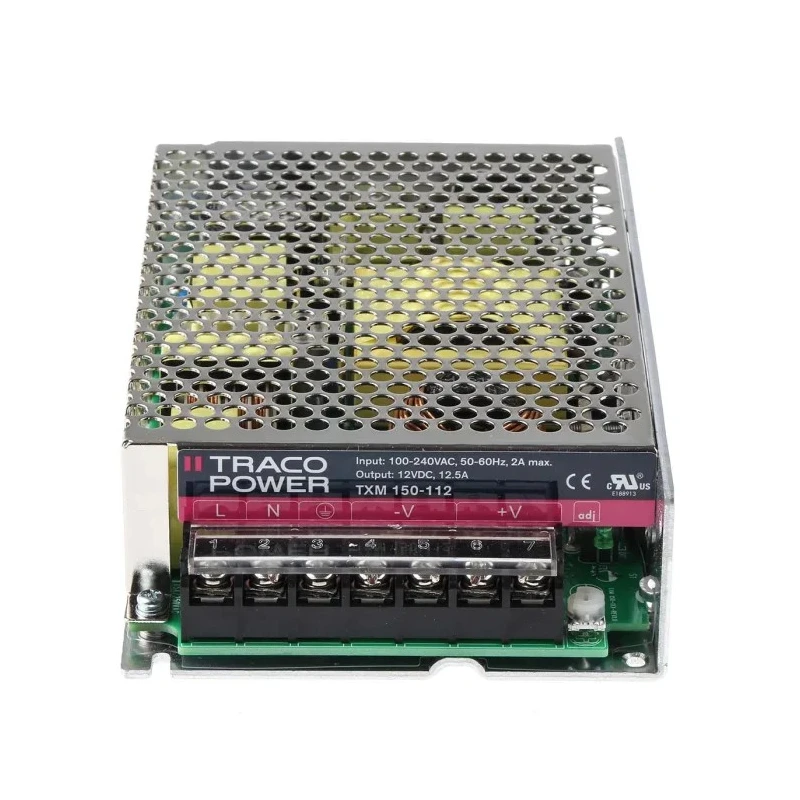 TRACOPOWER Switching Power Supply 12V DC 150W Chassis Mount TXM 150-112