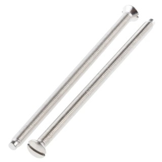 RS PRO Slot Raised (Countersunk) Steel Machine Screw 75 mm M3.5 850-7470