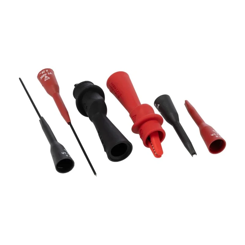 Fluke Test Connector Adapter Black and Red 3A Current 300V Voltage TP920