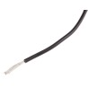 RS PRO Black 0.6 mm² 20 AWG Hook Up Wire, 19x0.2 mm Strands, 100 m Length, Polyvinyl Chloride Insulation, 250 V 851-3598