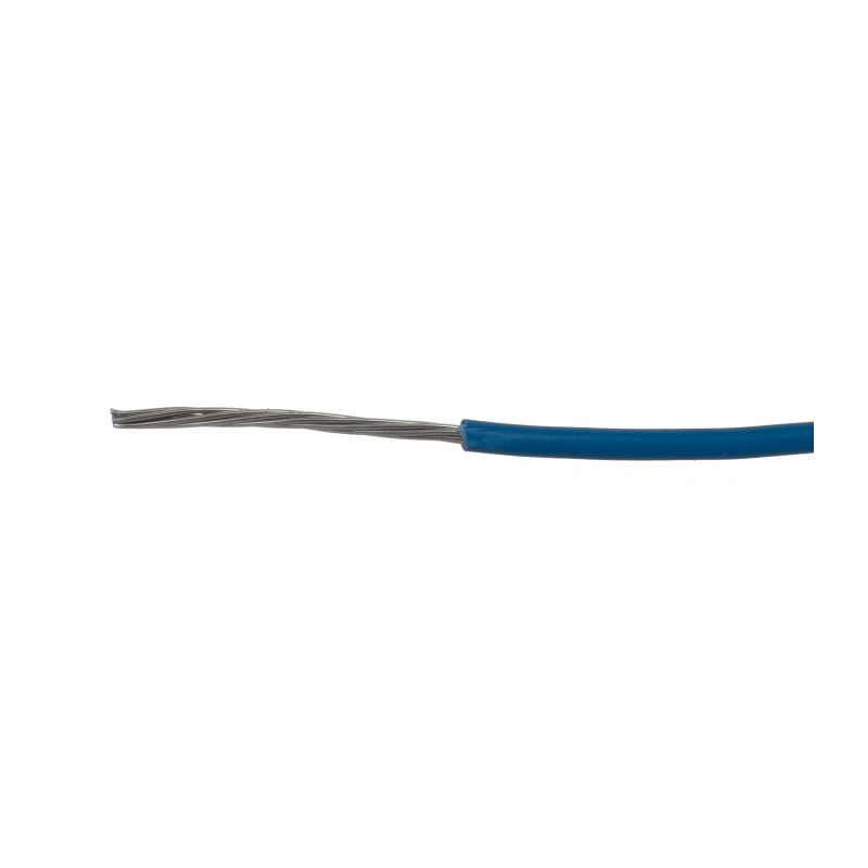 RS PRO Blue 0.34 mm² Hook Up Wire, 22 AWG, 7/0.25 mm Core Strands, 250 m Length, Polyvinyl Chloride Insulation, 250 851-3605