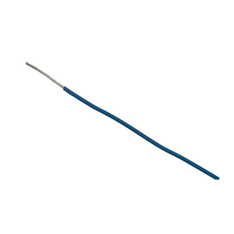 RS PRO Blue 0.34 mm² Hook Up Wire, 22 AWG, 7/0.25 mm Core Strands, 250 m Length, Polyvinyl Chloride Insulation, 250 851-3605