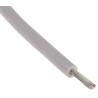 RS PRO White 0.6 mm² Hook Up Wire, 20 AWG, 19/0.2 mm Core Strands, 100 m Length, Polyvinyl Chloride Jacket 851-3618