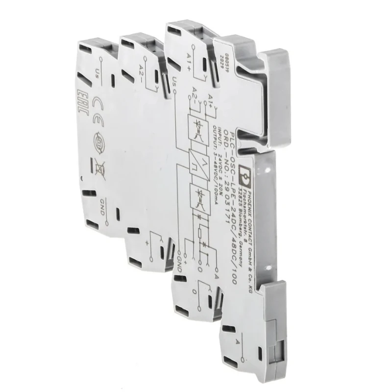 Phoenix Contact Solid State Interface Relay 3V DC, 48 V DC DIN Rail Screw Terminal Mounting 2903171
