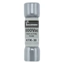 Eaton 15A Fast Acting Melamine Cartridge Fuse 10 x 38 mm, 600V AC KTK-15