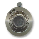 Vishay Multiturn Dial for Use with 46.02 mm Diameter 15 Turn Dial, 1/4 in or 1/8 in Metric Bore Shaft Adaptor 21 1 11