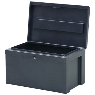 RS PRO Metal Heavy Duty Lockable Transit Case 565 mm x 350 mm x 320 mm 851-7519