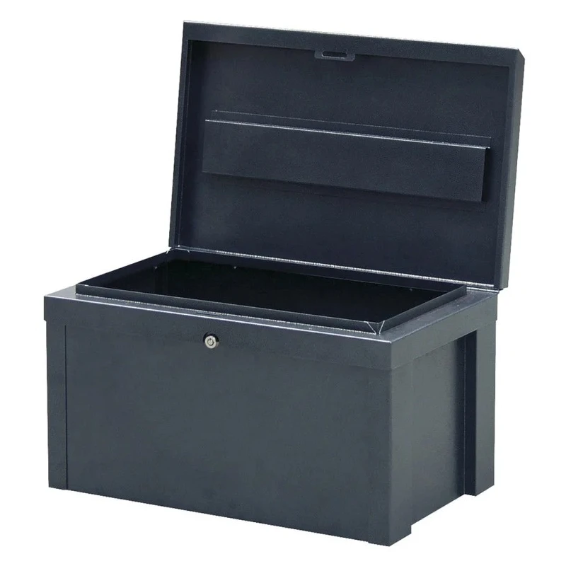 RS PRO Metal Heavy Duty Lockable Transit Case 565 mm x 350 mm x 320 mm 851-7519