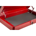 RS PRO 2 Drawer Wheeled Roller Cabinet Steel Tool Trolley 815mm Length 410mm Width 985mm Height Load Capacity 80kg 851-7581