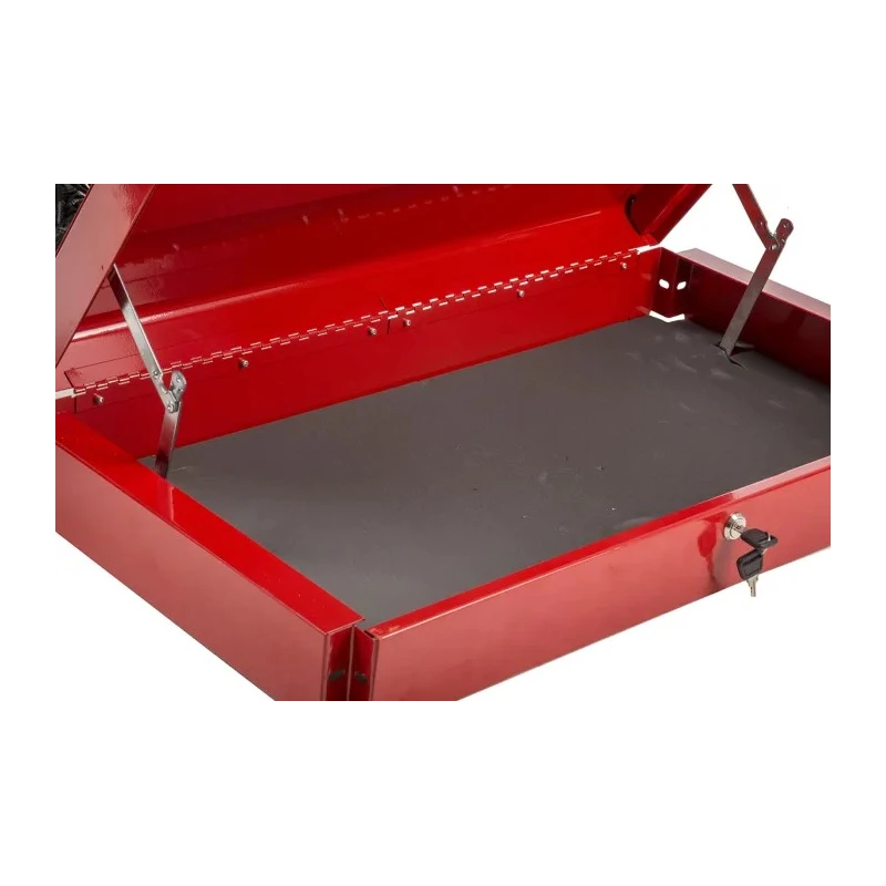 RS PRO 2 Drawer Wheeled Roller Cabinet Steel Tool Trolley 815mm Length 410mm Width 985mm Height Load Capacity 80kg 851-7581