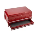 RS PRO 2 Drawer Wheeled Roller Cabinet Steel Tool Trolley 815mm Length 410mm Width 985mm Height Load Capacity 80kg 851-7581
