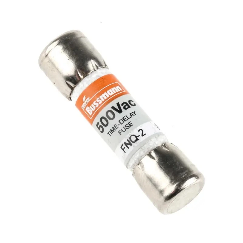 Eaton 2A T Fibreglass Cartridge Fuse, 10 x 38 mm, Time Delay, 500V AC FNQ-2