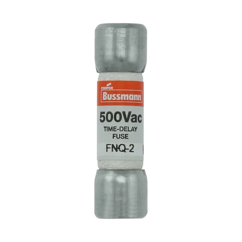 Eaton 2A T Fibreglass Cartridge Fuse, 10 x 38 mm, Time Delay, 500V AC FNQ-2