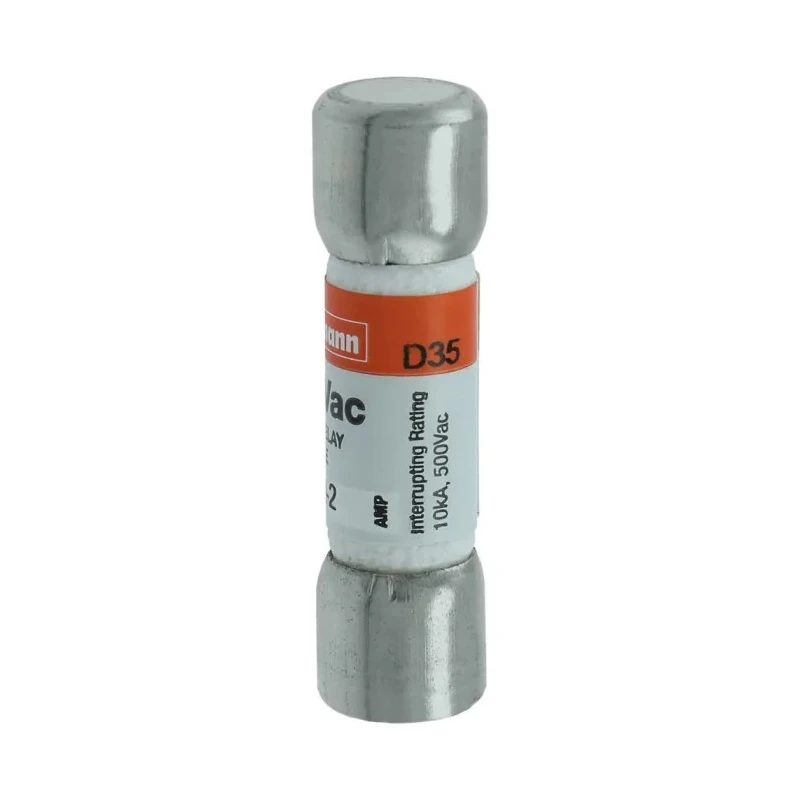 Eaton 2A T Fibreglass Cartridge Fuse, 10 x 38 mm, Time Delay, 500V AC FNQ-2