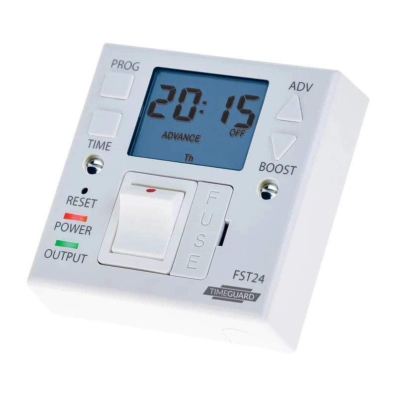 Timeguard Digital Time Switch 230V AC Single Channel SPNO Contact FST24
