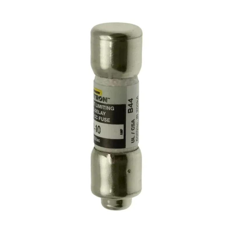 Eaton Cartridge Fuse 10A Current Rating 600V AC Melamine Body Time Delay FNQ-R-10