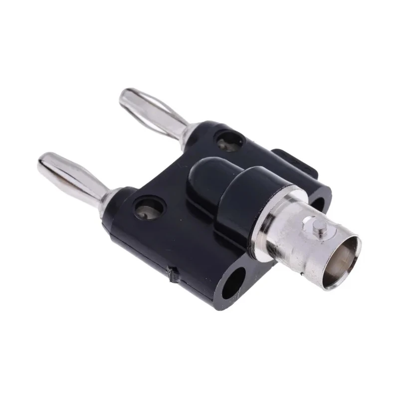 Pomona Black Male Test Connector Adapter 500V Voltage Nickel Plated Beryllium Copper Alloy BP880