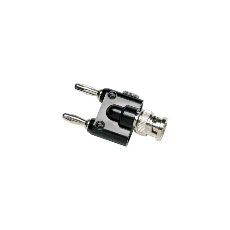 Pomona Black Male Test Connector Adapter 500V Voltage Nickel Plated Beryllium Copper Alloy BP880