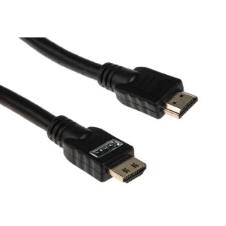 RS PRO 10 m HDMI Cable Male to Male HDMI 2.0 Black 852-5285