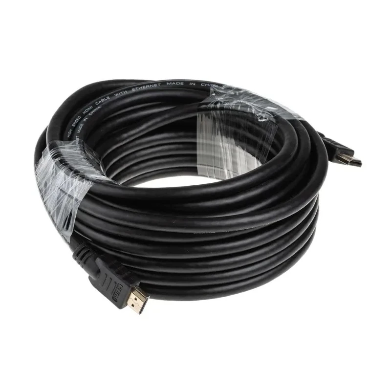 RS PRO 10 m HDMI Cable Male to Male HDMI 2.0 Black 852-5285
