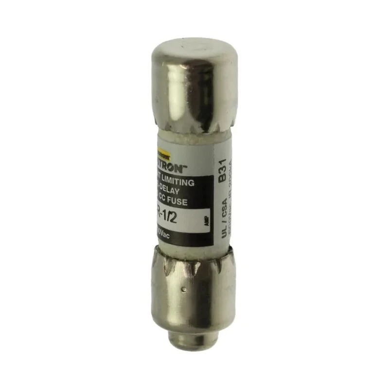 Eaton 500mA T Melamine Cartridge Fuse 10 x 38 mm 600V AC Time Delay FNQ-R-1/2