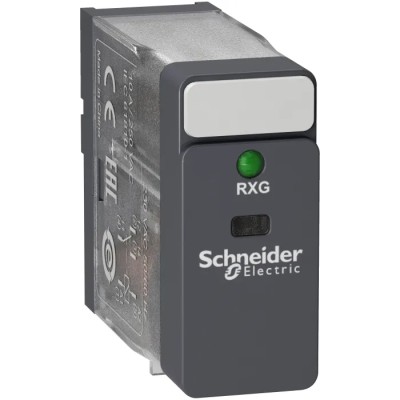 Schneider Electric Power Relay with 230V AC Coil, 10A Switching Current, SPDT Contact Configuration RXG13P7
