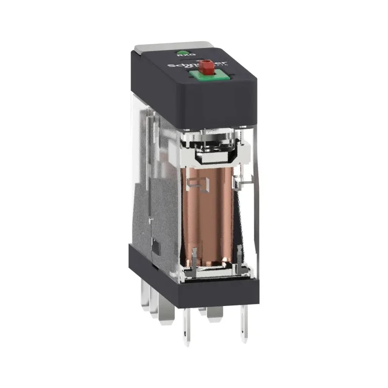 Schneider Electric Power Relay 230V AC Coil 5A Switching Current 2 CO Plug-In Harmony Relay RXG RXG22P7
