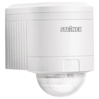 Steinel IS 240 DUO Infrared Motion PIR Sensor Surface Wall Mount 240V AC White 602819