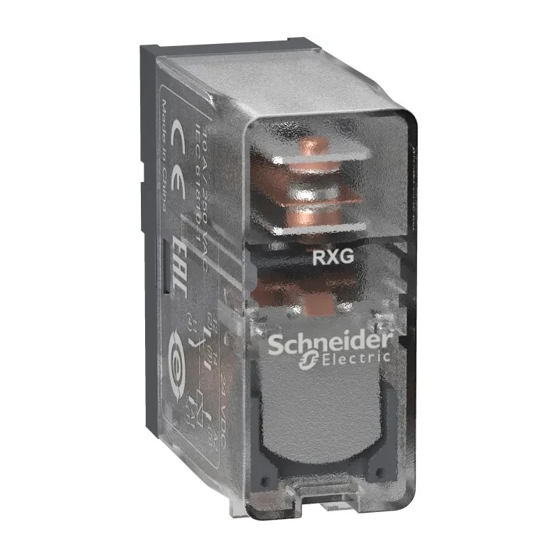 Schneider Electric Power Relay, 24V DC Coil, 10A Switching Current, SPDT, Harmony Relay RXG Series RXG15BD