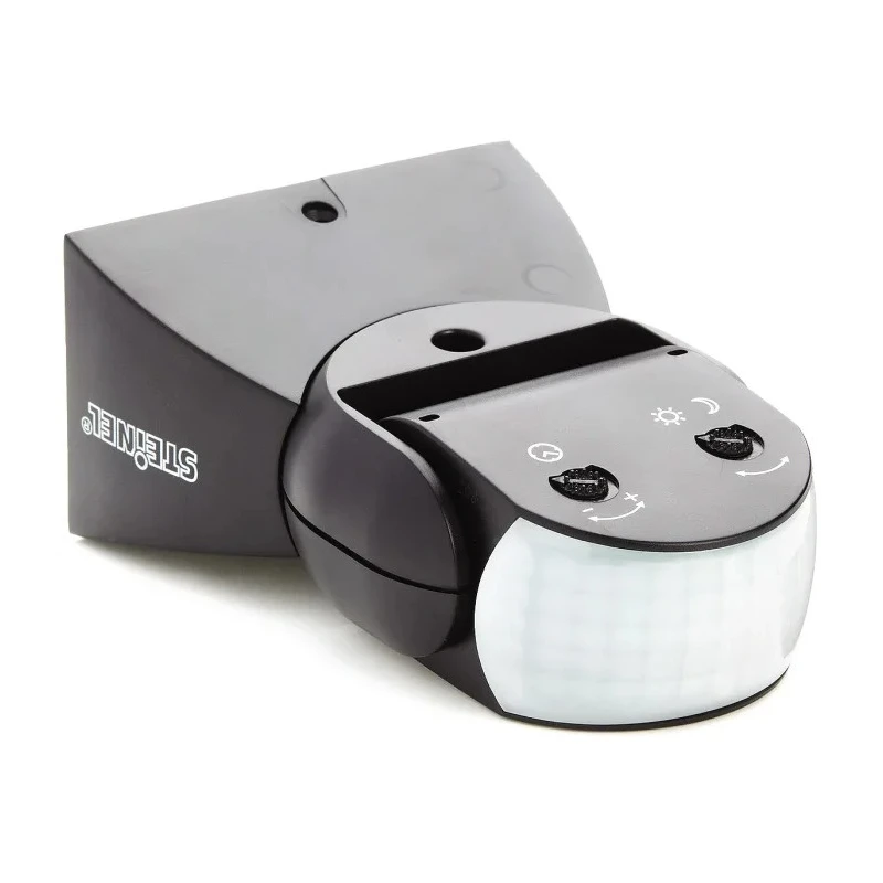 Steinel IS 1 Infrared Motion PIR Sensor Black Wall or Ceiling Mount IP54 240V ac 600419