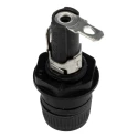 Eaton 16A 250V AC Panel Mount Fuse Holder 1 Pole for 5 x 20 mm Fuses HTB-44M-R