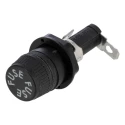Eaton 16A 250V AC Panel Mount Fuse Holder 1 Pole for 5 x 20 mm Fuses HTB-44M-R