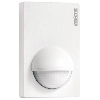 Steinel IS 180-2 Passive Infrared PIR Sensor, Surface/Wall Mount, 240V AC, IP54, White 603212