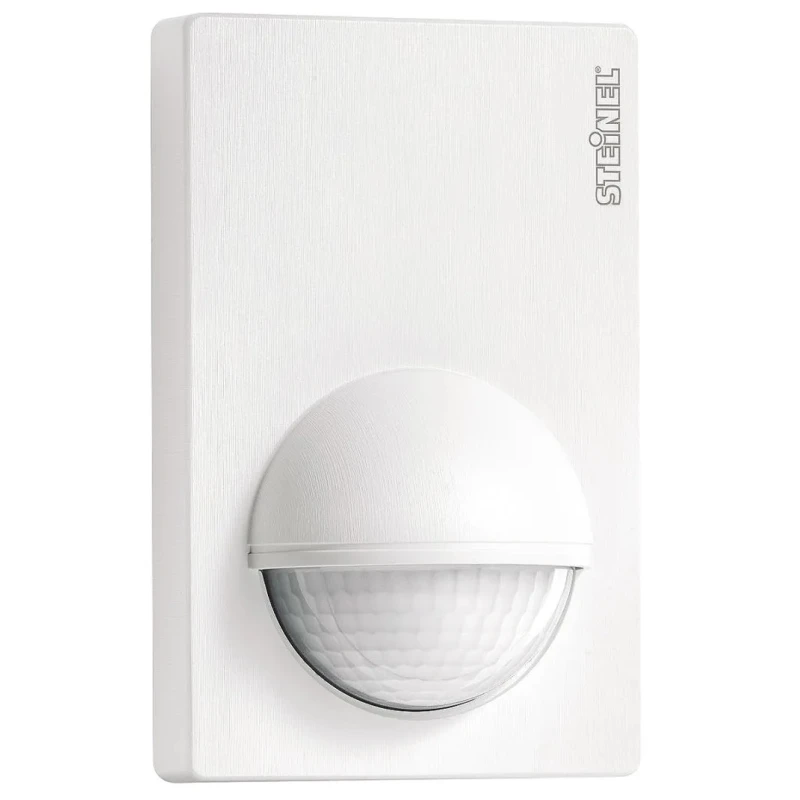 Steinel IS 180-2 Passive Infrared PIR Sensor, Surface/Wall Mount, 240V AC, IP54, White 603212