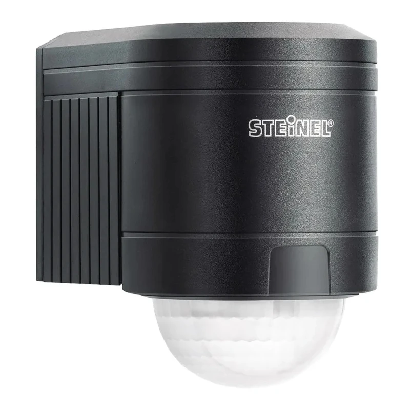 Steinel Infrared Motion PIR Sensor IS 240 DUO Surface/Wall Mount 240V AC Black 602710