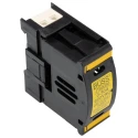 Eaton 30A Rail Mount Fuse Holder, 1P-Pole, 600V AC Thermoplastic Case JT60030