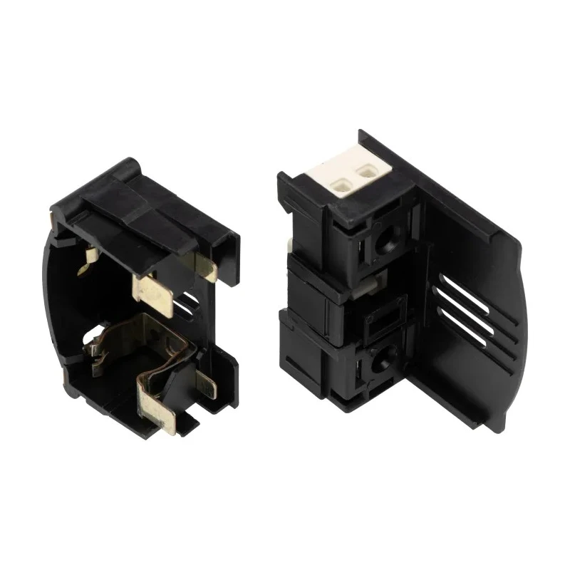 Eaton 30A Rail Mount Fuse Holder, 1P-Pole, 600V AC Thermoplastic Case JT60030