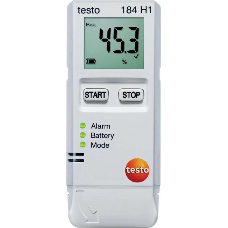Testo 184-H1 Temperature Data Logger USB 2 Channel Battery Powered 64,000 Readings 0572 1845